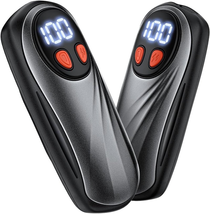 KILeap Hand Warmers Rechargeable 2 Pack, 6000mAh Electric Hand Warmers, 5-Level Heating with Battery Display, Reusable Portable Pocket Heater, Gifts for Christmas, Outdoor, Golf, Travel, Hunting, Camping - Image 1